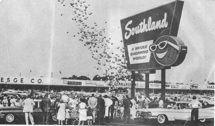 Southland Mall - Original Sign